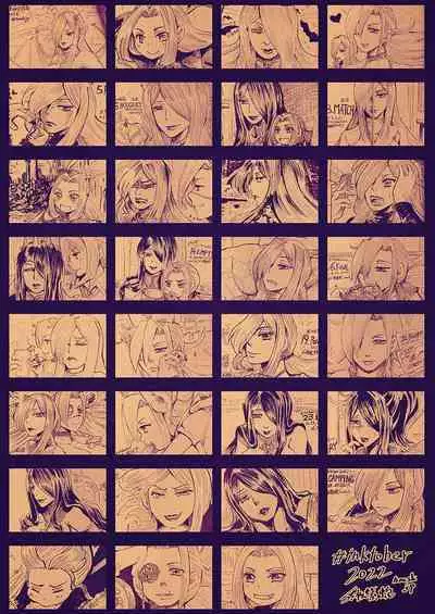 SFW(Free PDF) inktober2022 illustrations (s yoshida nouskjp) [Skullgirls]