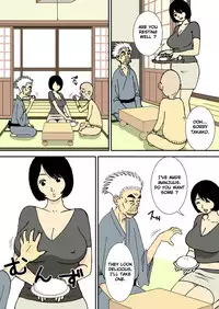 [Urakan] Ojii-chan to Gifu to Giri no Musuko to, Kyonyuu Yome. | The Grandfather, the Father-in-Law, the Stepson and the Big-Breasted Bride [English] [Ark_Thompson]