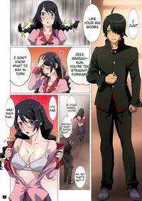 (C86) [STUDIO PAL (Nanno Koto)] Araragi-kun wa Yokkyuufuman (Bakemonogatari) [English] [doujin-moe.us]