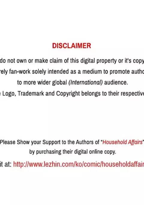 Household Affairs Ch.1-41