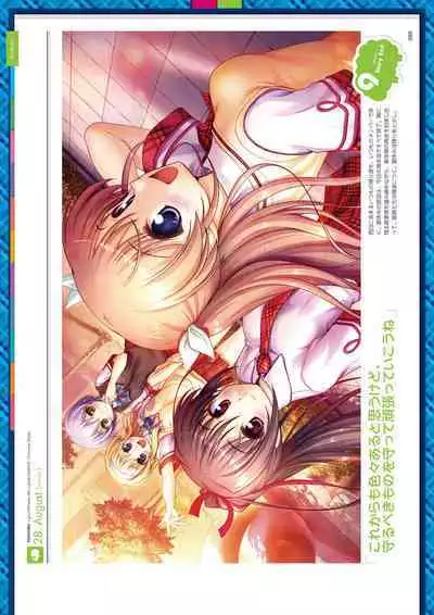 Daitoshokan no Hitsujikai Visual Fan Book Houkago Shippo Days & Dreaming Sheep Visual Fan Book