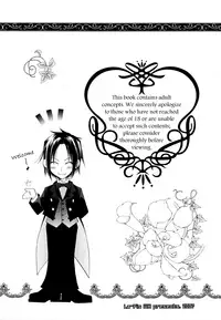 [La*Pis (Kuuya Wataru)] Addiction #1 ~Garden of Paradise~ (Black Butler) [English] [Unholy Trinity Mafia]