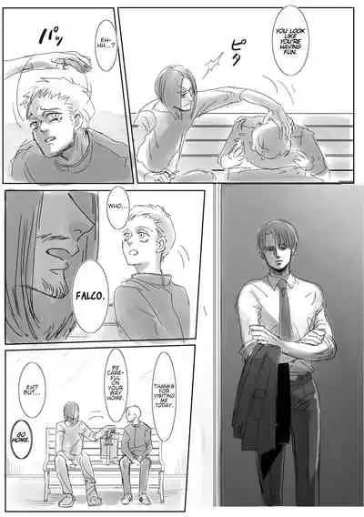 [CHO-RYU (siomi)] Boys, in the Blue-Moon Shadows (Shingeki no Kyojin) [English] [Digital]