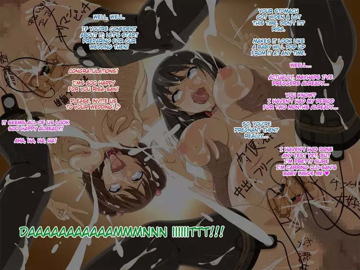 Kanojo to Imouto ga Kimo Oyaji-domo ni Netorarete Ita 2