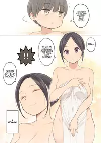 [Higuma-ya (Nora Higuma)] Konyoku Onsen de Toshiue no Onee-san ni Ippai Shasei Sasete Morau Hanashi | Story of how I came a lot with an older oneesan at the mixed hot spring bath [English] [Shippoyasha]