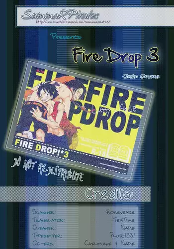 [Omame (Imada Makoto)] Fire Drop 3 (One Piece) [English] [TeaTime]