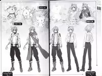 [catwalk] Maou to Odore! CODE: ARCANA Character Settei Shiryou & Gengashuu