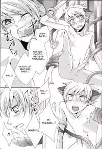 (C78) [Futago Beya (Kitayori Minami)] -Shokushu- Nyan Nyan Panic | -Tentacles- Mew Mew Panic | (Ouran High School Host Club) [English] [Zero Translations]