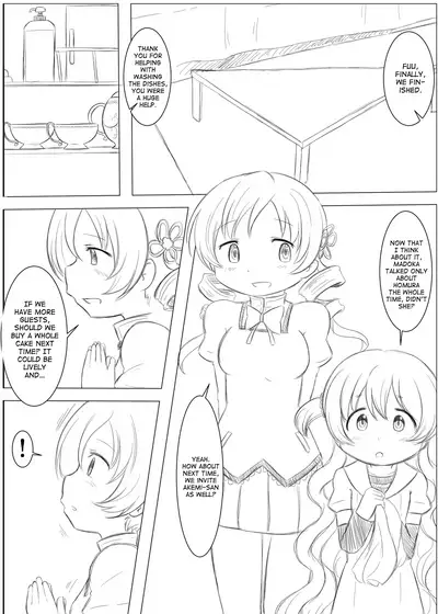 [Tomato Nouen (Abutomato)] Futari no Jikan + Futari no Jikan -Zoku- | Our time together + Our time together - continuation - (Puella Magi Madoka Magica) [English] [Tabunne Scans] [Digital]