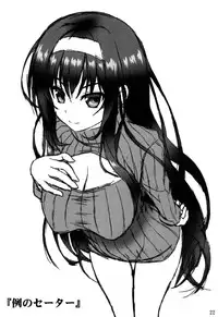 (COMIC1☆9) [Noritama-gozen (Noritama)] Poetry feather (Saenai Heroine no Sodatekata) [Chinese] [空気系☆漢化]