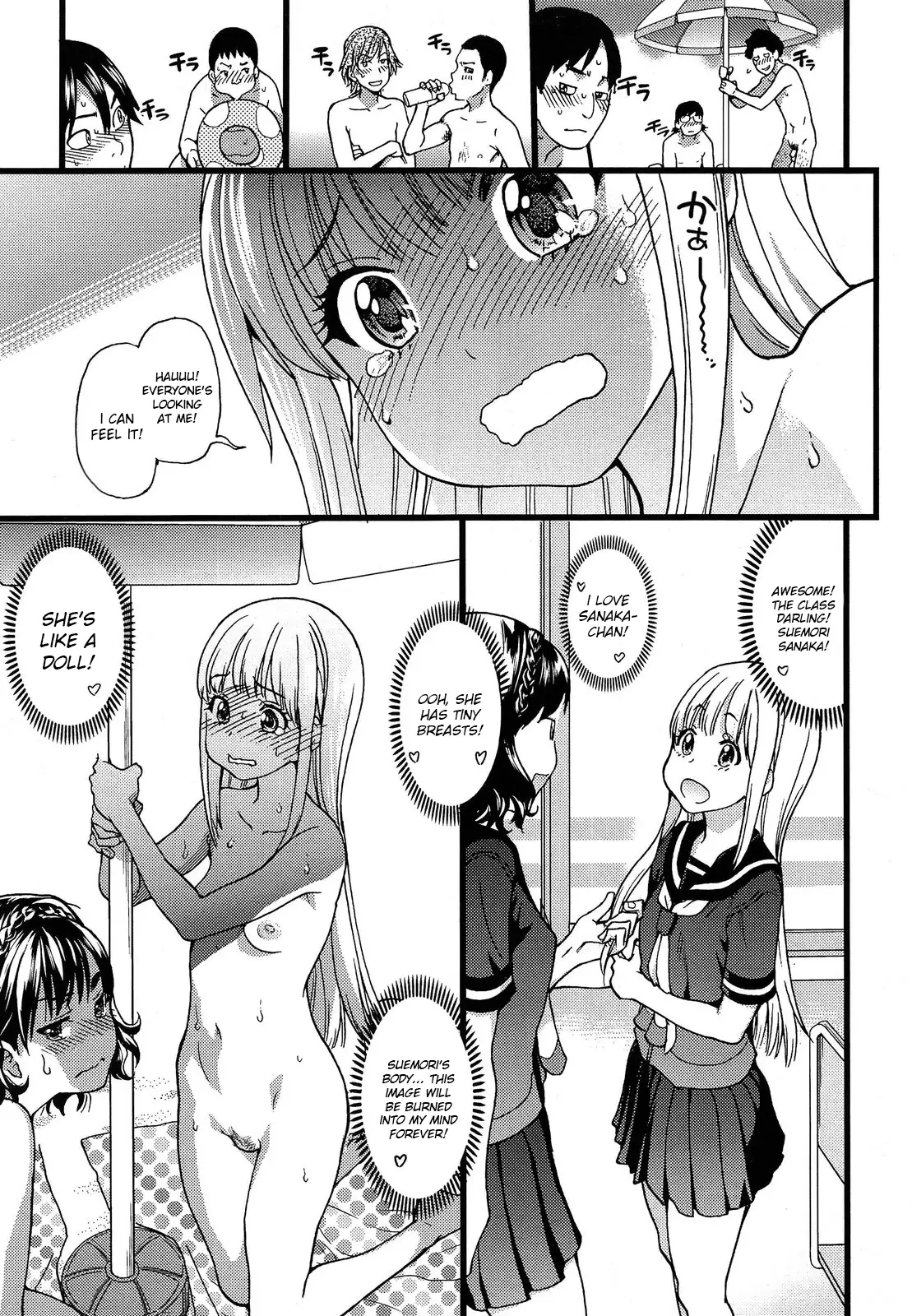 Nudist Beach ni Syuugaku Ryokoude!! Ch. 1-9