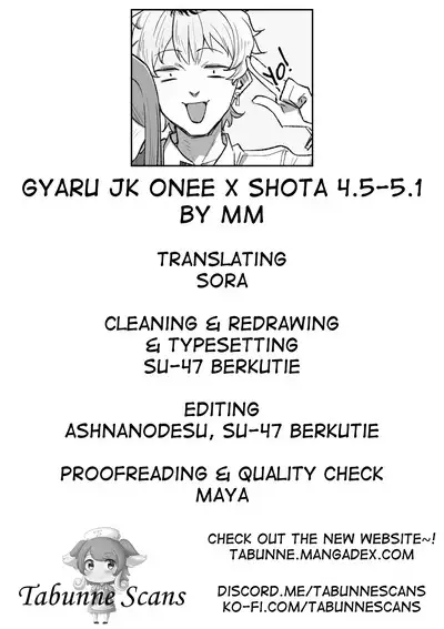 [MM] Gal-JK OneShota 4.5 - 5.1 | Gyaru JK Onee x Shota 4.5 - 5.1 [English] [Tabunne Scans]