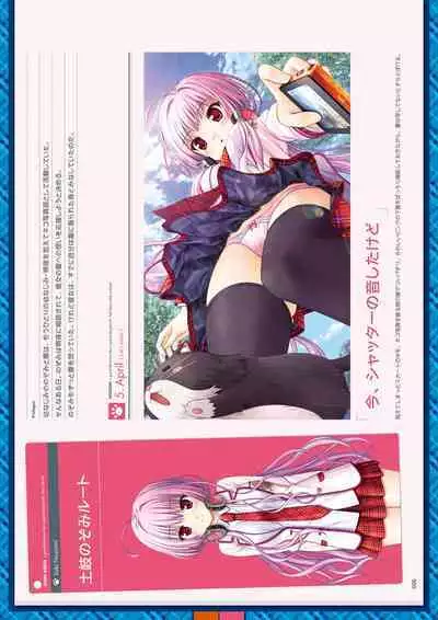 Daitoshokan no Hitsujikai Visual Fan Book Houkago Shippo Days & Dreaming Sheep Visual Fan Book