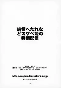 (COMIC1☆13) [Majimadou (Matou)] Junjou Hetare Na Dosukebe Hime No Hatsujou Haishin (Fate/Grand Order)