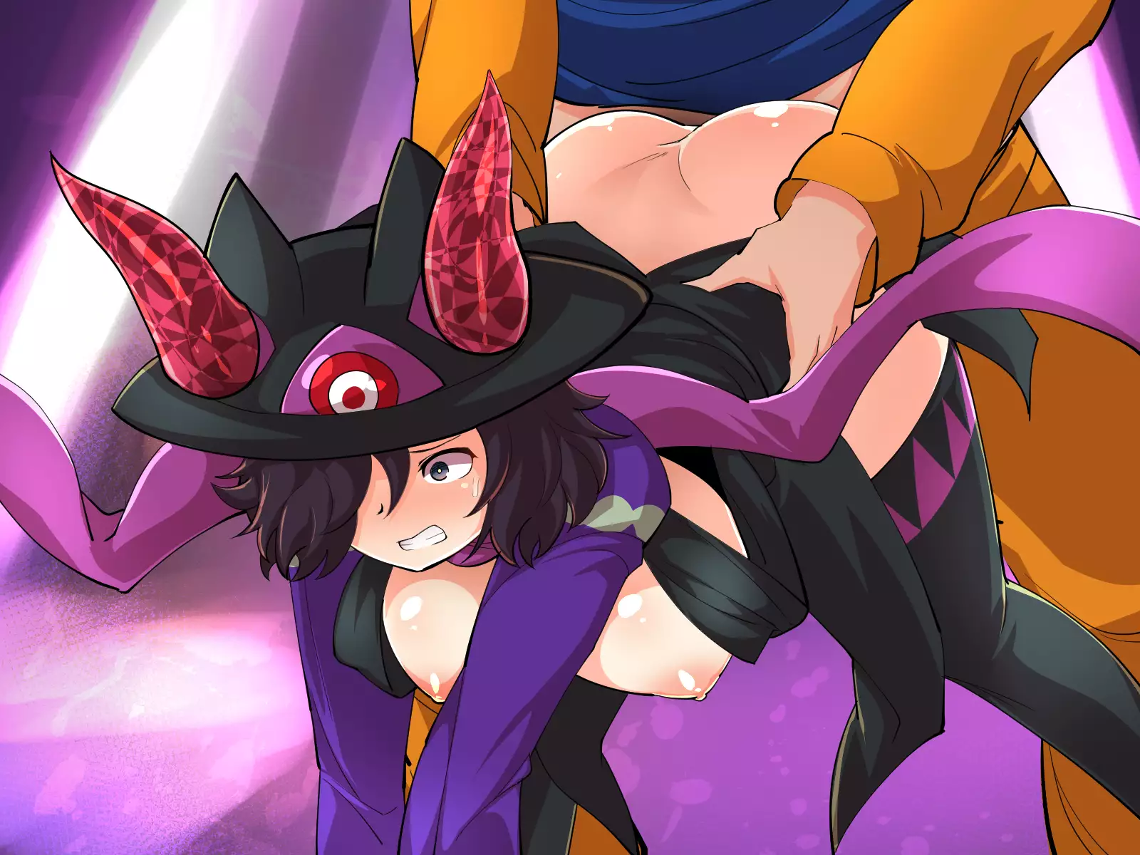 Makai Genjutsushi Melona ~Gesu Yuusha ni Genjutsu o Hanekae Sarete~