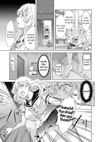 [Peachpulsar (mira)] Oppai-chan to Chippai-chan ga Irekawaru Hanashi | How Well-Stacked and Surfboard Swapped Bodies [English] [Yuri-ism] [Digital]