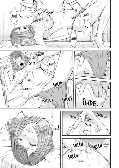 [Icelatte] Seitraishi ni Jirasare Tsuzuketa Tsuma ~Otto ni wa Ienai Nureiki Massage 1-3 | A Wife who Gets Teased Continually by a Masseur ー A Massage that Makes Me Cum Behind My Husband’s Back 1-3 [English]