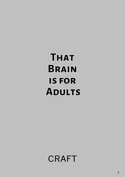 Sono Zunou wa Otona no tame ni | Her Brain is for The Brawns