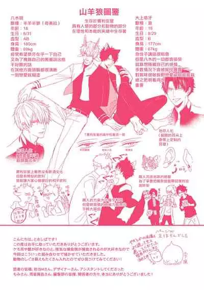 [Tokishiba] Yagi to Ookami no Hatsujou Jijou | 山羊与狼的发情情况 Ch. 1-6+番外1-2 完结 [Chinese] [拾荒者汉化组] [Digital]