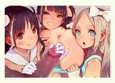 [MonsieuR (MUK)] Otoko de asobu mesugaki-chan tachi illustration set 2020-2023 [Textless]