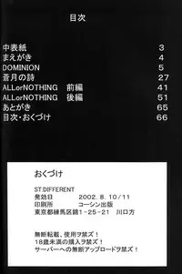 (C62) [St. Different (YOSHIBOH)] Y-SELECTION (Azumanga Daioh, Dominion Tank Police, To Heart)