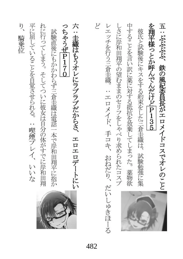 Netorareta Kanojo -Fuuki Iinchou Mikura Kaori-