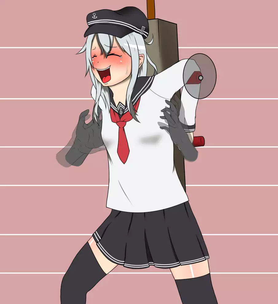 kusuguri reipu shokei hito vs senkan musume