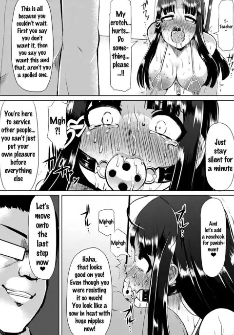 Kyonyuu Yuutousei ~Do-M no Inran Mesubuta ni Daihenshin!~ Ch. 1-2 {doujins.com}