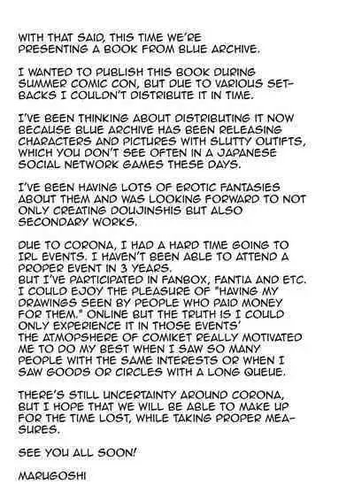 Abydos Seito Zenin to Mizugi Ecchi suru Hon | A book about having sex with all of the Abydos students in their swimsuit.