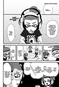 (C89) [Koniro Drops (Morishima Kon)] Buki no Seinou to Are no Seinou wa Onaji rashii | The Efficiency of the Weapon and the Efficiency of That Seems the Same (Splatoon) [English] {Shotacon Fusion} [Decensored]