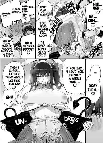 [Gyuutan Teishoku e no Koi] Classmate no Joshi Inma ni Renkyuuchuu no Otomarikai de Osowarechau Danshi no Hanashi | A Story About A Boy Being Assaulted By His Succubus Classmate During A Sleepover Over The Holidays [English] [head empty] [Digital]