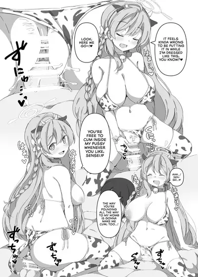 BlueAka Nyuugyou | The Blue Archive Dairy Industry