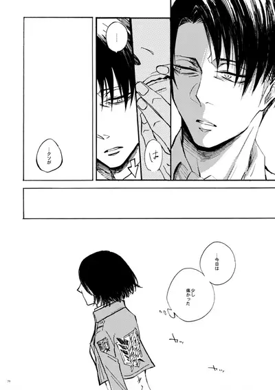 [QuintalLagosta (ebgr) ]   [WEB Sairoku] Sensui hikō - soratobu-gyo. [Shingeki no Kyojin]