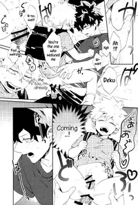 (Douyara Deban no Youda! 6) [Fuzainoyamada (Fuzai Yumoto)] Bakugou-kun mo Dekirumon | Bakugou-kun Can Do It Too (Boku no Hero Academia) [English] [arigatari]