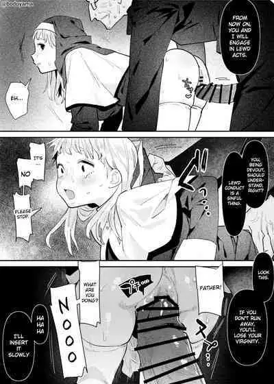 Warui Shinpu ni Inkou Saserareru Sister-chan | A nun forced into fornication by an evil priest