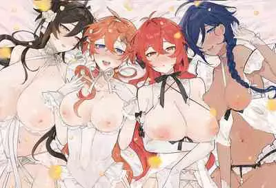 (TOKYO FES 2023) [Domestic Milk (Ogu)] Sora-kun ga Ashinaga Oneechan-tachi to Ichaicha Suru Hon. [Chinese] [Digital]