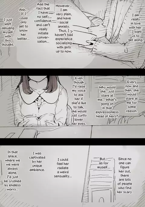 Bungaku Joshi ni Taberareru | Eaten Up by the Bookworm Girl