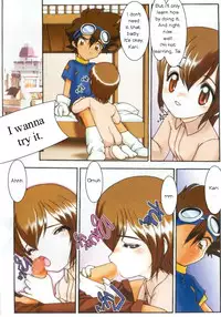 (C59) [Minors Escort (Kazasuzu)] Hikari-chan To Issho | What Kari Did Back Then (Digimon Adventure) [English]