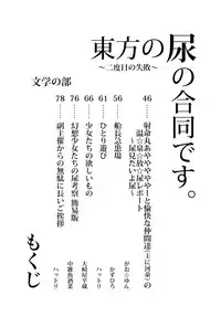 (C79) [Machikado-Mapoze (Various)] Touhou no Nyou no Goudou desu. ~Nidome no Shippai~ (Touhou Project)