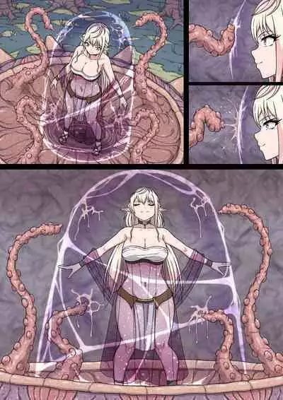 Yuwaku Kyonyuu Onna Elf ha Sakunyuu Monster no Esa ni sare～Jiman no Kyonyuu wo H ni Kaizou sare Sakunyuu Jigoku ni Otosareru Karada～