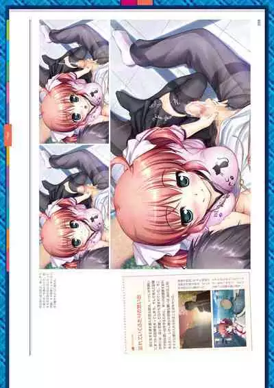 Daitoshokan no Hitsujikai Visual Fan Book Houkago Shippo Days & Dreaming Sheep Visual Fan Book