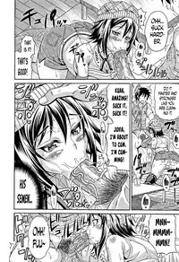 [Andou Hiroyuki] Mamire Chichi - Sticky Tits Feel Hot All Over. Ch.1-7 [English] [doujin-moe.us]