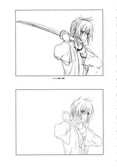 Hanachirasu - Initial Sketches and Unprocessed Illustrations - Selection