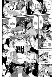 (C89) [Koniro Drops (Morishima Kon)] Buki no Seinou to Are no Seinou wa Onaji rashii | The Efficiency of the Weapon and the Efficiency of That Seems the Same (Splatoon) [English] {Shotacon Fusion} [Decensored]