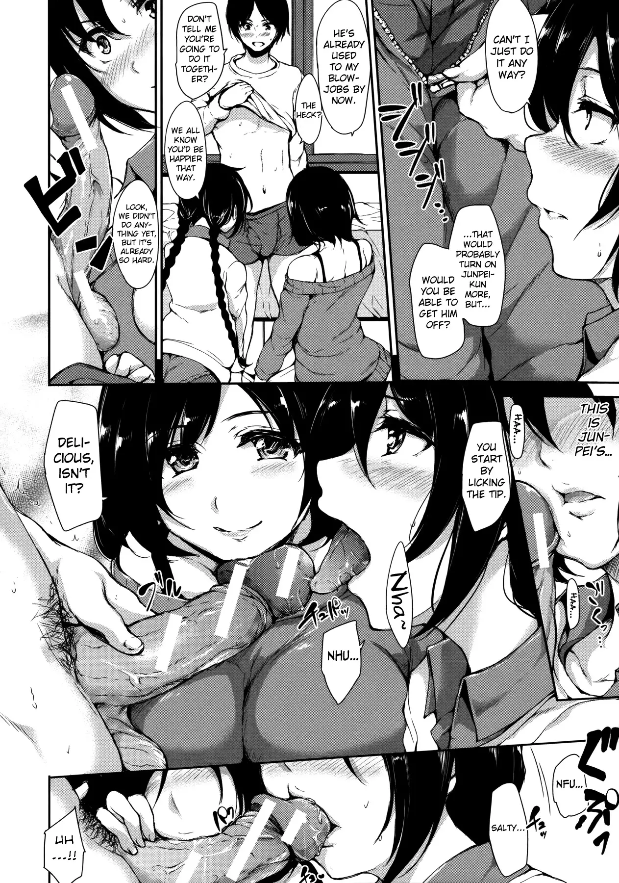 At Home Harem Fudeoro Sisters