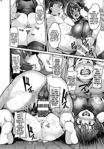 (Akihabara Chou Doujinsai) [LAMINARIA (Shiokonbu)] Kimi-tachii Senchou to Off-pako Shitain desu kaa | You Guys~! Do You Wanna Have Offline Sex With Senchou? (Houshou Marine) [English] [Xzosk]