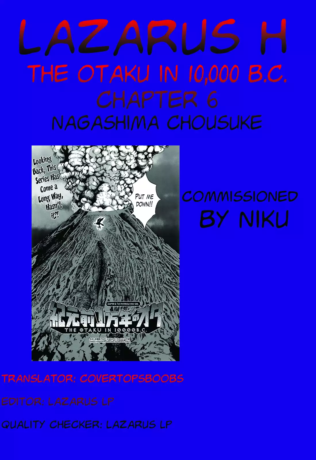 Kigenzen 10000 Nen no Ota | The Otaku in 10,000 B.C. Ch. 1-23