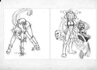 ALICESOFT ORION SCRIBBLES with CROQUIS ULTIMATE EDITION VOL.2 織音計画特別版 ラフ画集