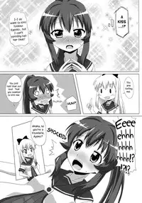 (C82) [Goberazzo (Mukaibi Aoi)] Sugiura Ayano wa Toshinou Kyouko o Sasou Youna Me de Miteru! | Sugiura Ayano is Looking at Toshino Kyouko with Inviting Eyes! (YuruYuri) [English] [Yuri-ism]