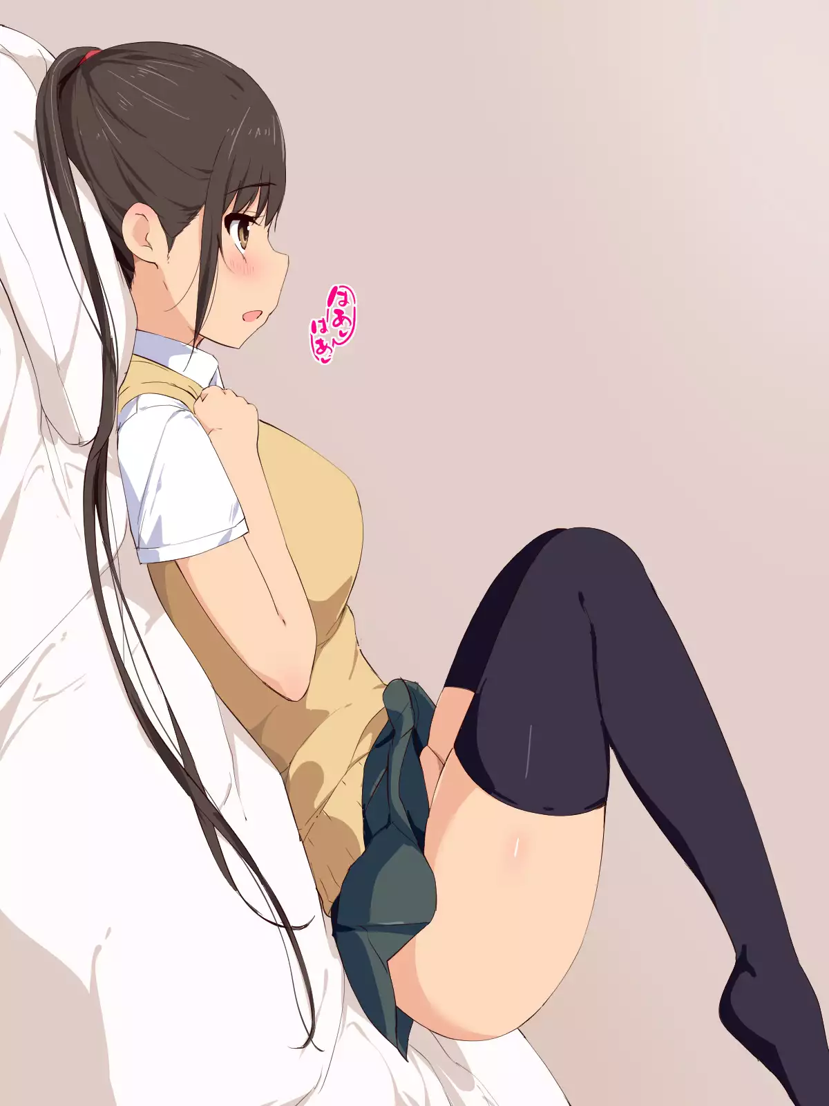 I was squeezed dry of sperm till my balls were emptied by a helplessly lewd schoolgirl